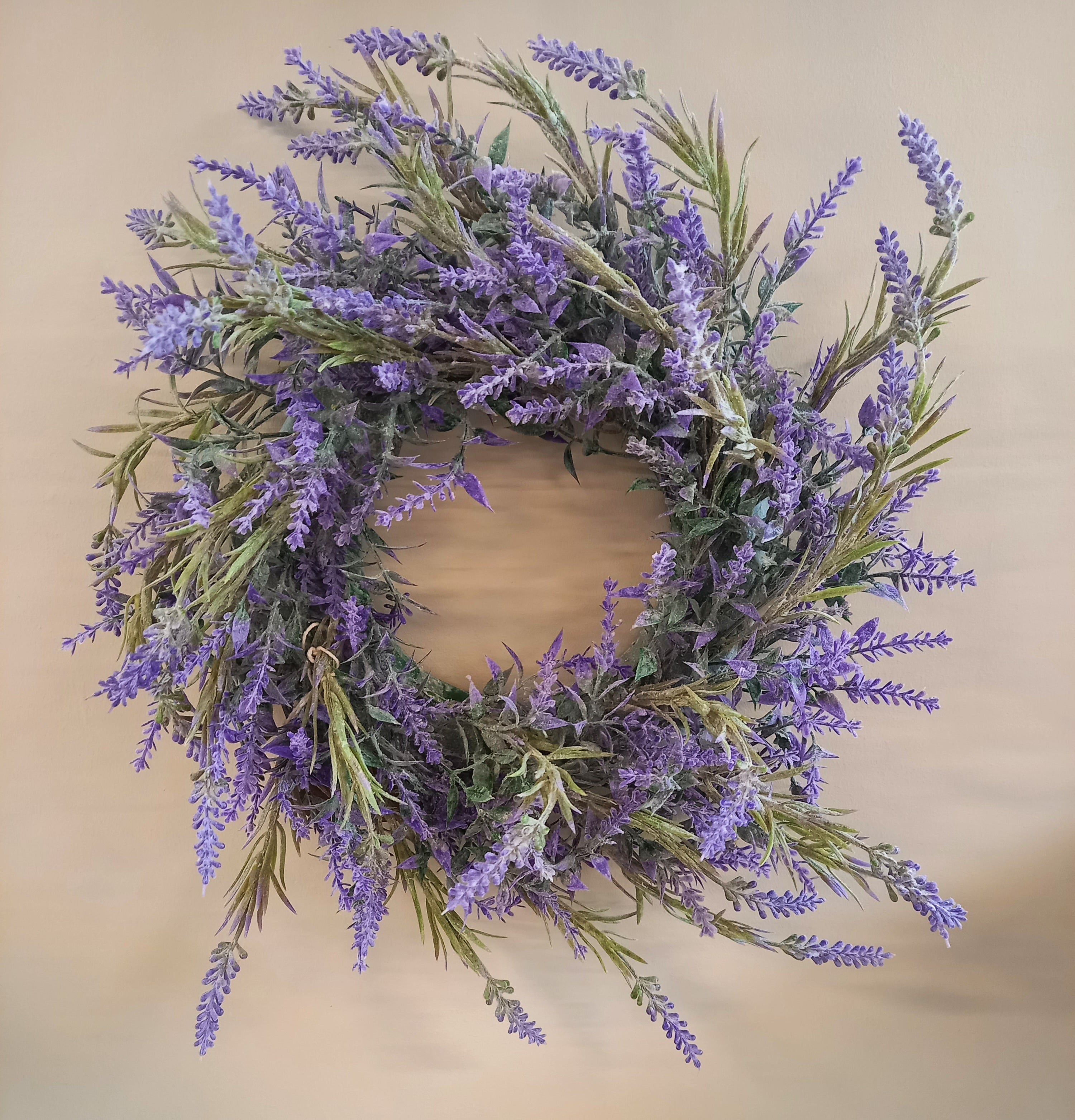 Lavender Wreath