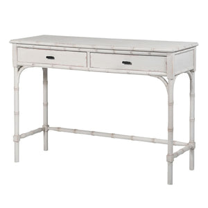 Bamboo 2 drawer console table