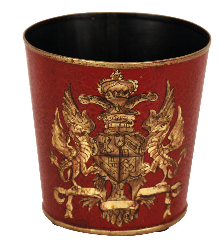 Coat of Arms Planter - Red