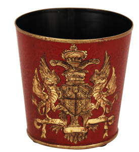 Coat of Arms Planter - Red