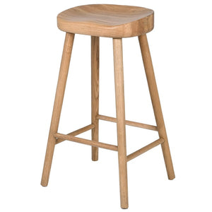 Oak Farmhouse Stool (Small)