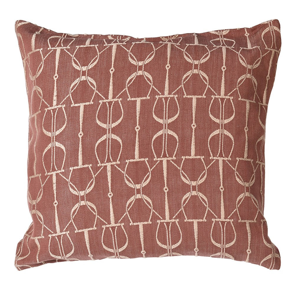 Rust Snaffle Cushion
