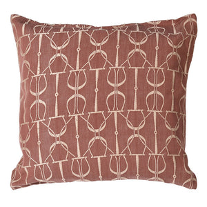 Rust Snaffle Cushion