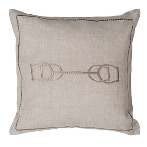 Linen Snaffle Cushion