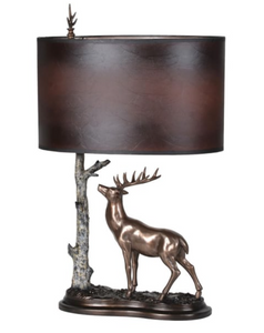 Stag and Tree - Table Lamp