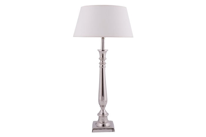 Table Lamp - nickle finish