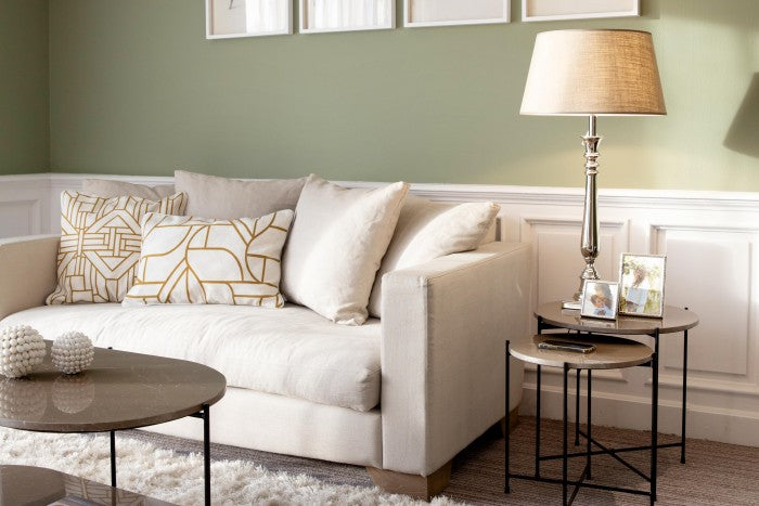 Table Lamp - nickle finish