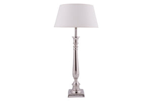 Table Lamp - nickle finish