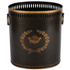 Oval Metal Waste Paper Basket