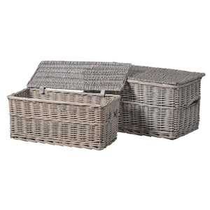 Wicker Baskets - Set of 2