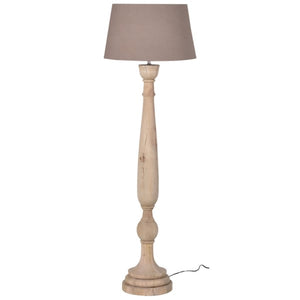 Wooden Floor lamp with Shade