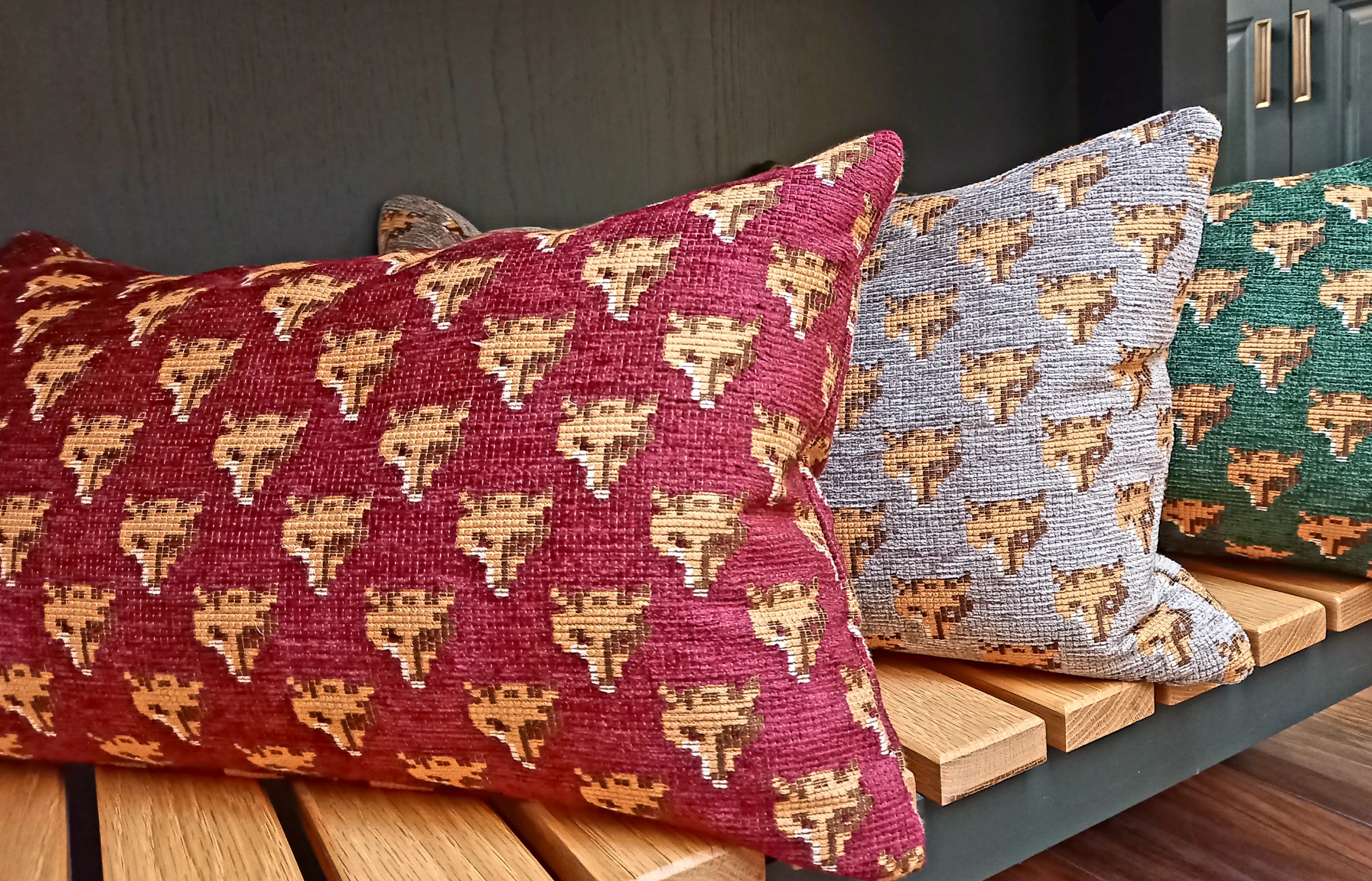 Rectangle Fox Cushion